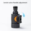 Leakproof Plastic Garden Hose Fitting Quick Connector Valves with Switch Easy Installation for Professional Gardeners