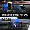 Car Storage Mesh Bag Organizer Net Pocket Sticker Trunk Storage Bag Accessories For Crown GR Sport Corolla YARIS Auris