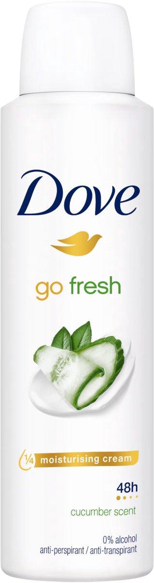 Dove Go Fresh Gurkenduft Antitranspirant Spray 150 ml