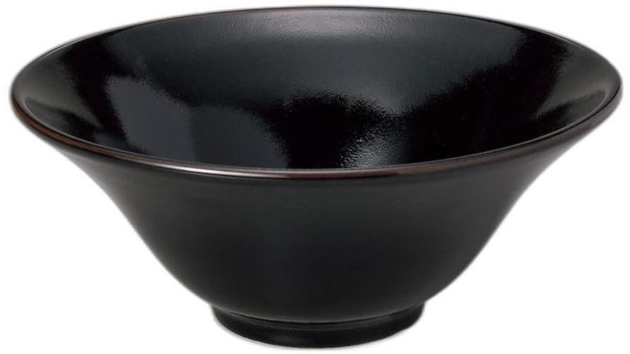 

Black Tenmoku Guilin Bowl Large x x 9cm Chinese Rice Bowl Setomonohonpo [22.3 22.3 1400cc]