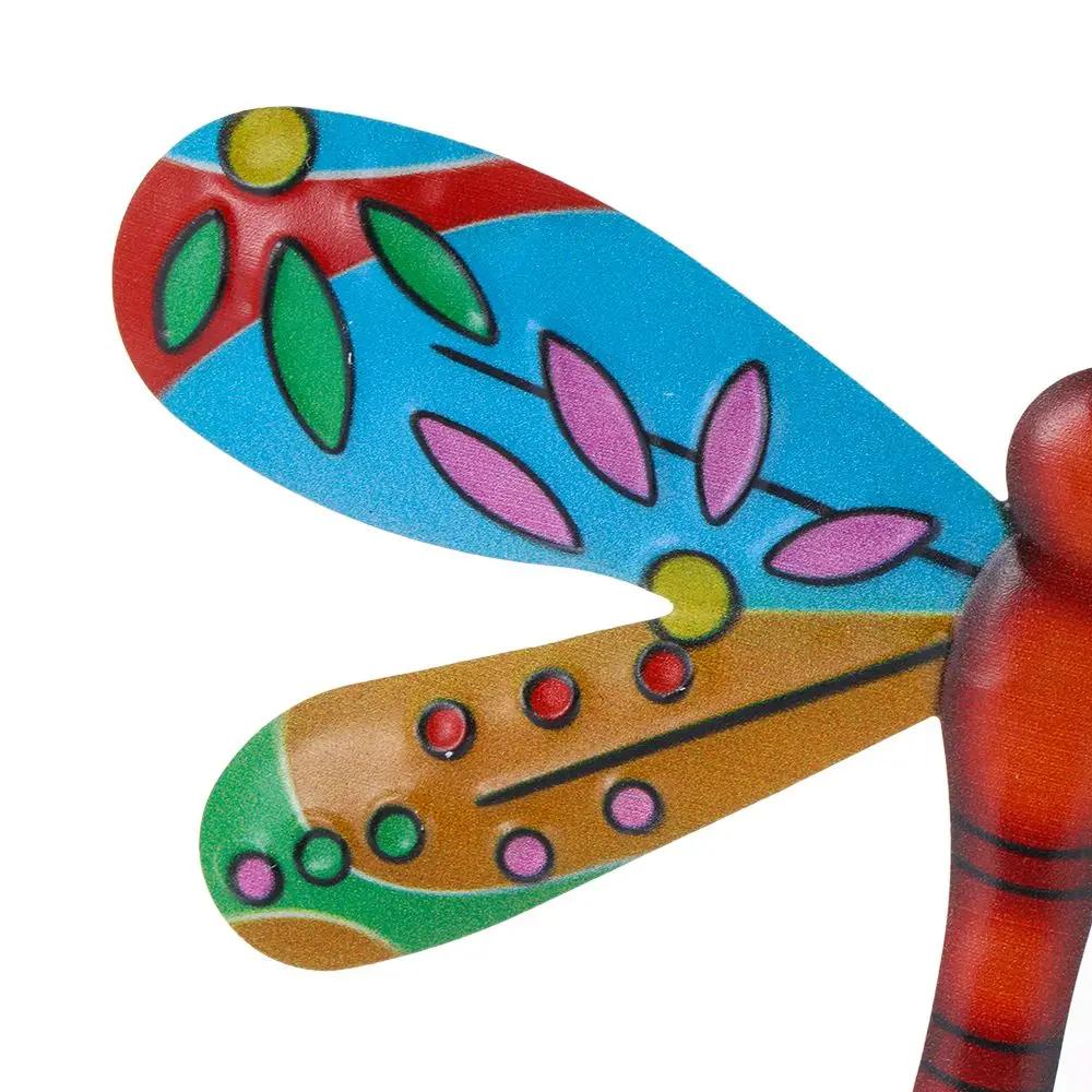 Portable Living Room Indoor Outdoor Artwork Statue Wall Decoration Garden Backyard Metal Dragonfly Art Craft Sculptures