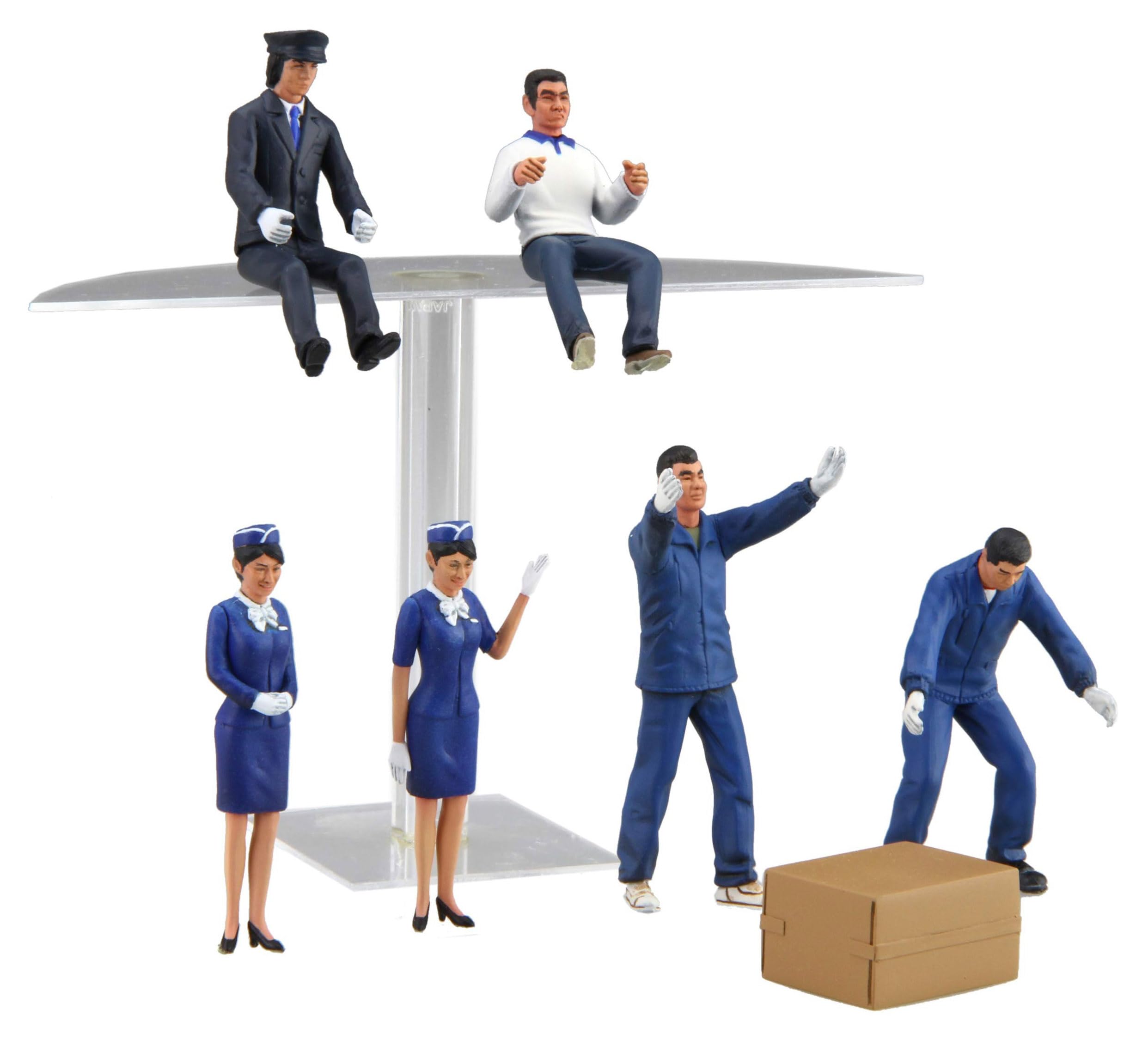 

Fujimi Model Garage Tool Series Bus Guide Bus Driver Worker Figure Set 1/24 & No.34 & Driver/Truck & (Масштаб 1/32) ГТ-34