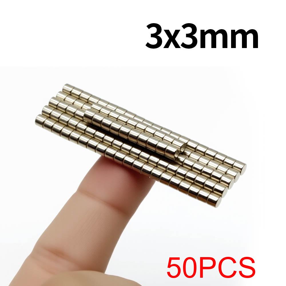 

3x3mm Super Strong Neodymium Magnet N35 NdfeB Permanent Magnetic imanes Round Powerful Magnets Refrigerator Magnet