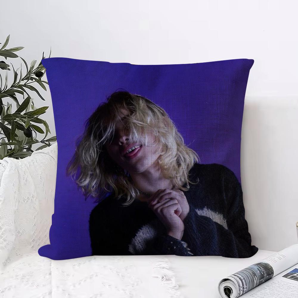Rapper NNettspend Cushion Cover Eco Linen Pillow Case DoubleSided Print Breathable Durable Hidden Zipper Home Decor Gift