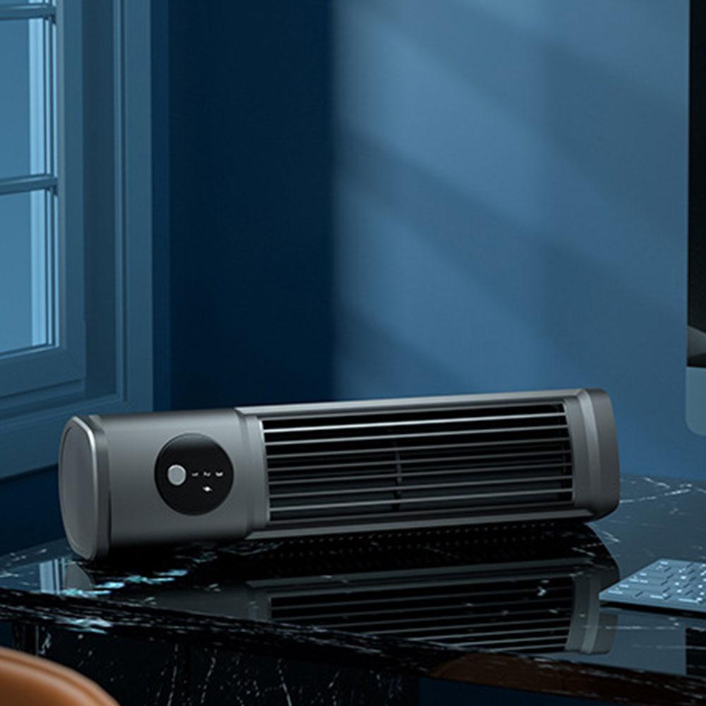 Tower Fan USB Rechargeable Portable Table Fan Quiet Cooling Personal Fan for Bedroom Home Office