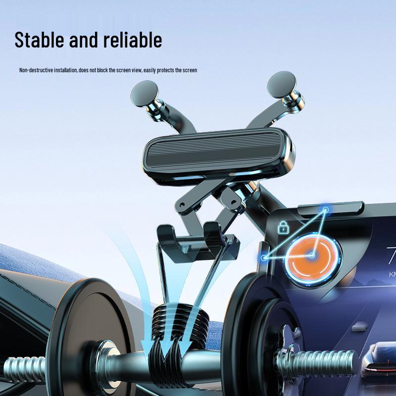 Gravity Support Car Mount for New Energy Vehicle Dashboard