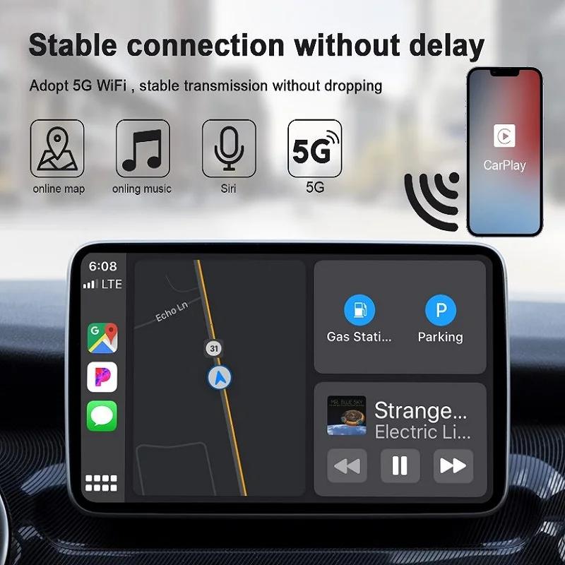 Original CarPlay Wireless Adapter AI Box for iPhone Wired to Wireless Car Bluetooth Dongle Apple