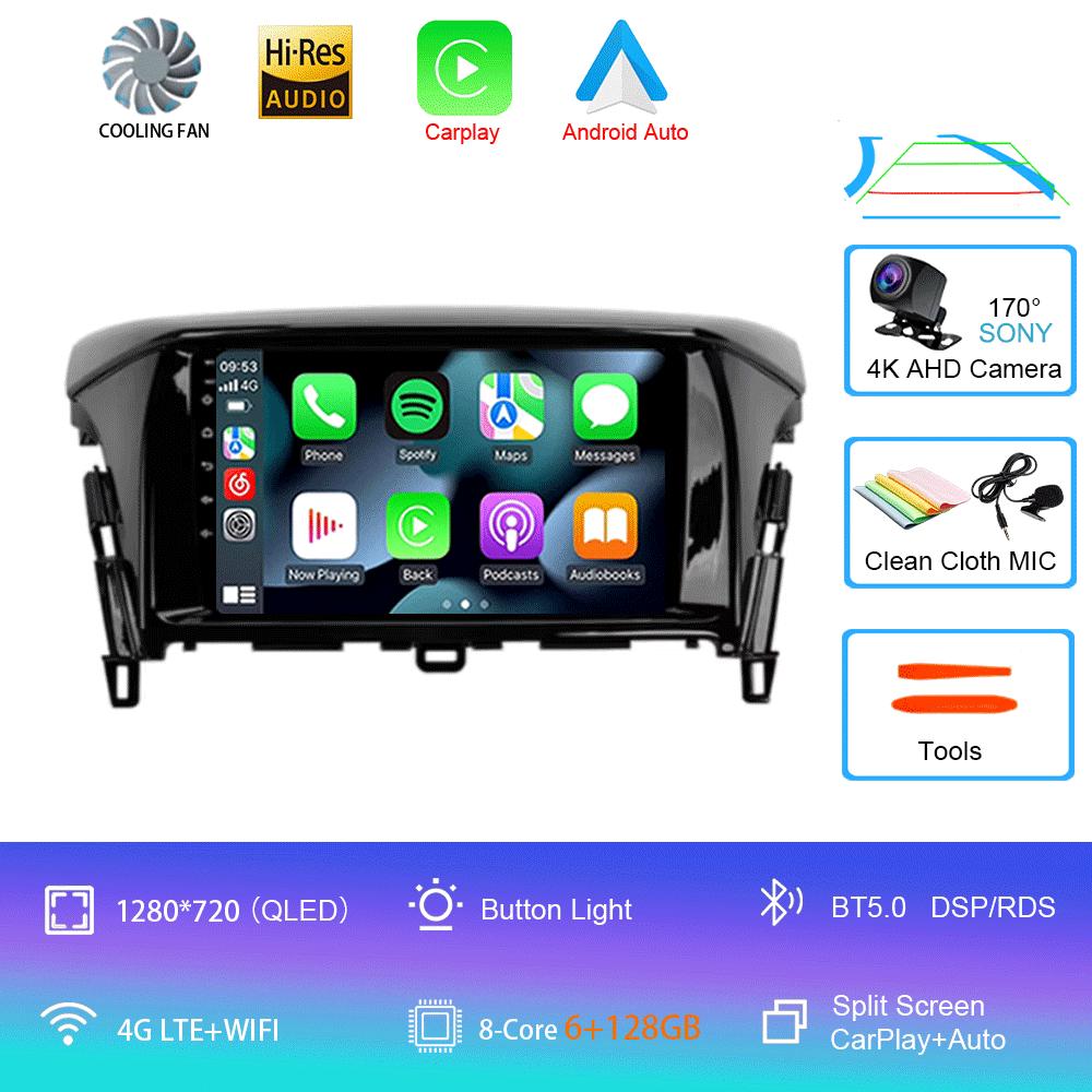 Car Radio Andorid 14 Carplay Auto For Mitsubishi Eclipse Cross 2018 2019 2020 Multimedia Video Player Navigation GPS 2din Stereo