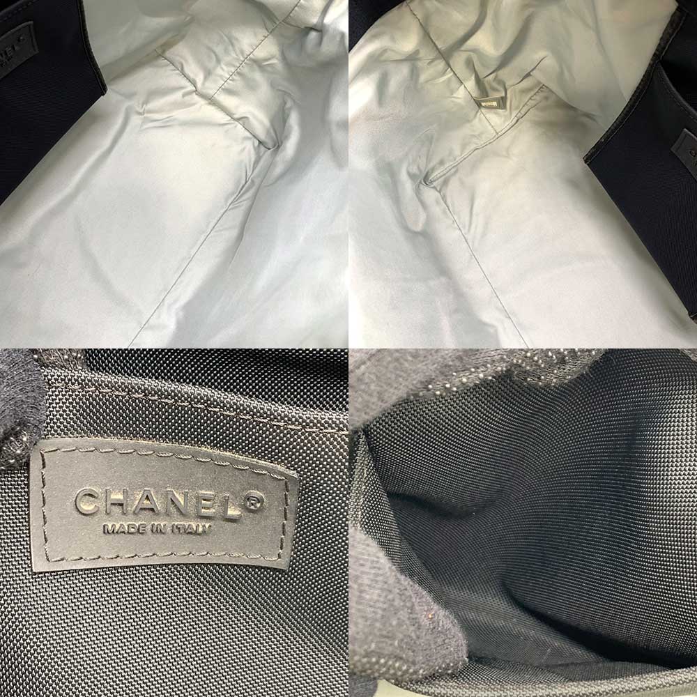 Used CHANEL High summerHandbag Nylon Women