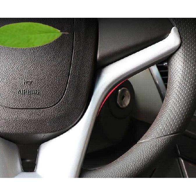 Steering Wheel Strip Cover Trim Silver Fit For Chevrolet Cruze 2010-2015 1PCS