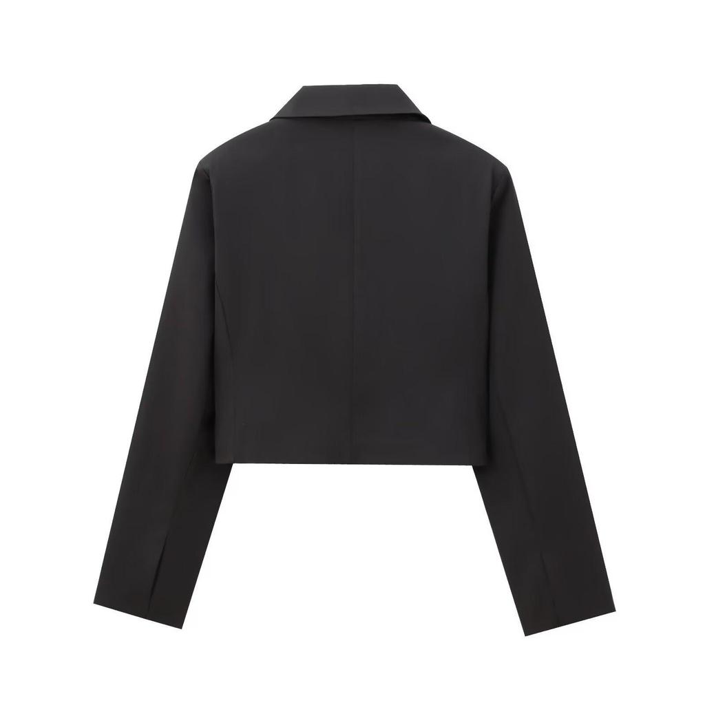 2024 Autumn Women's European & American Style Short Suit Jacket with Casual Long Pants