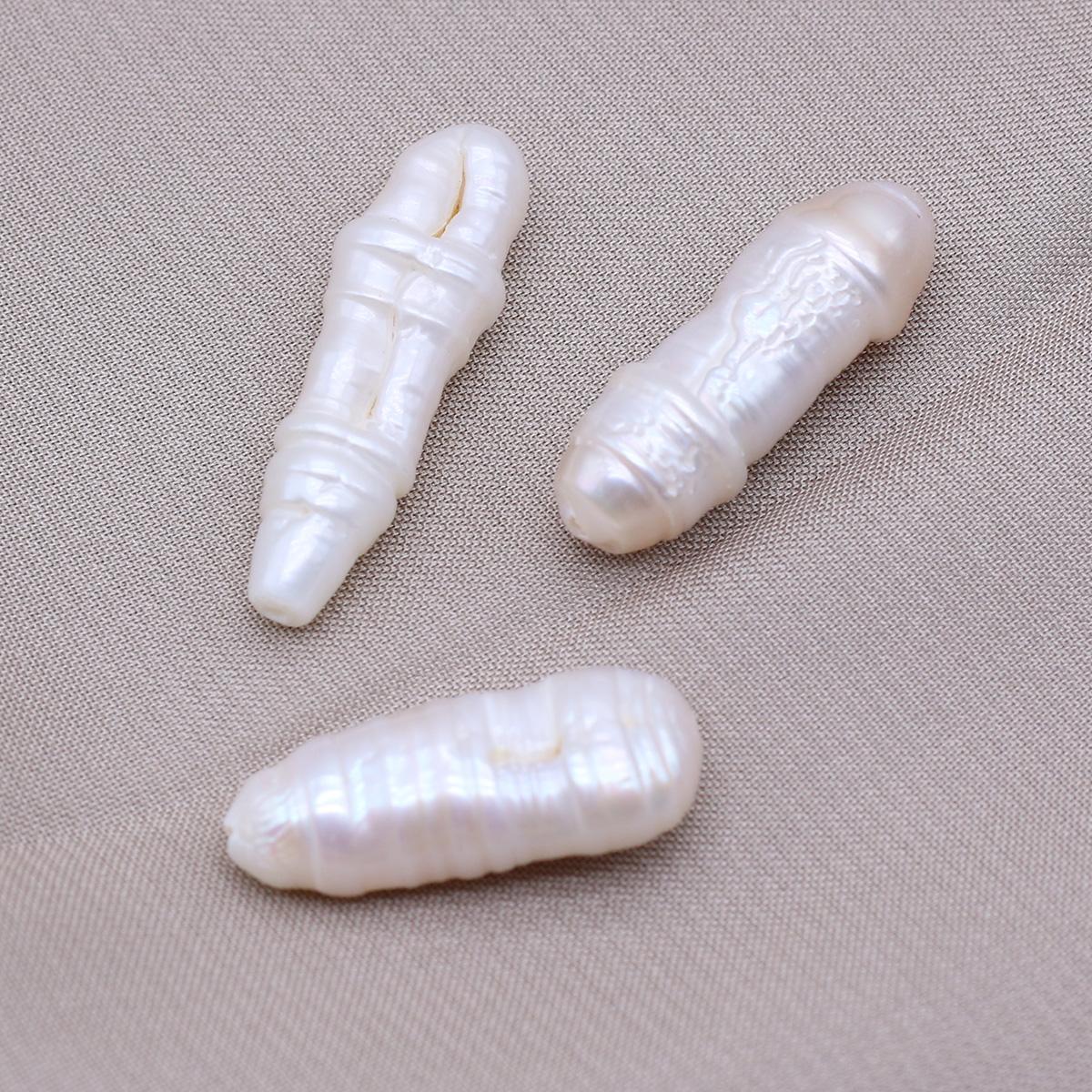 

3 шт. много искусственных жемчужных бусин для изготовления ювелирных изделий «сделай сам», ожерелье, браслет, серьги, аксессуары 3Pcs/7×20-8×25mm