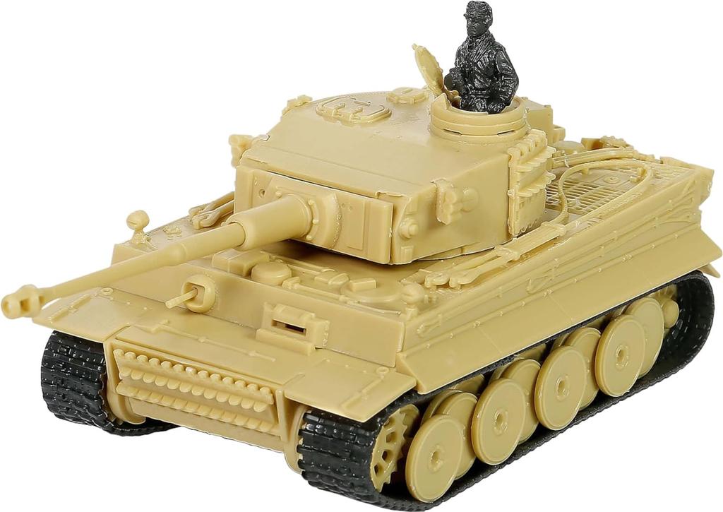 PLATZ Waltersons WW2 Německý Tiger I Raný Model 504. prapor těžkých tanků Jaro 1943 Tunisko Plastový Model WS55001R 1/72 (Nádrž)
