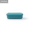 Portable Silicone Lunch Box With Lids Sealed Food Storage Container Box Leakproof Kitchen Refrigerator Transfer Oven Lunch Box