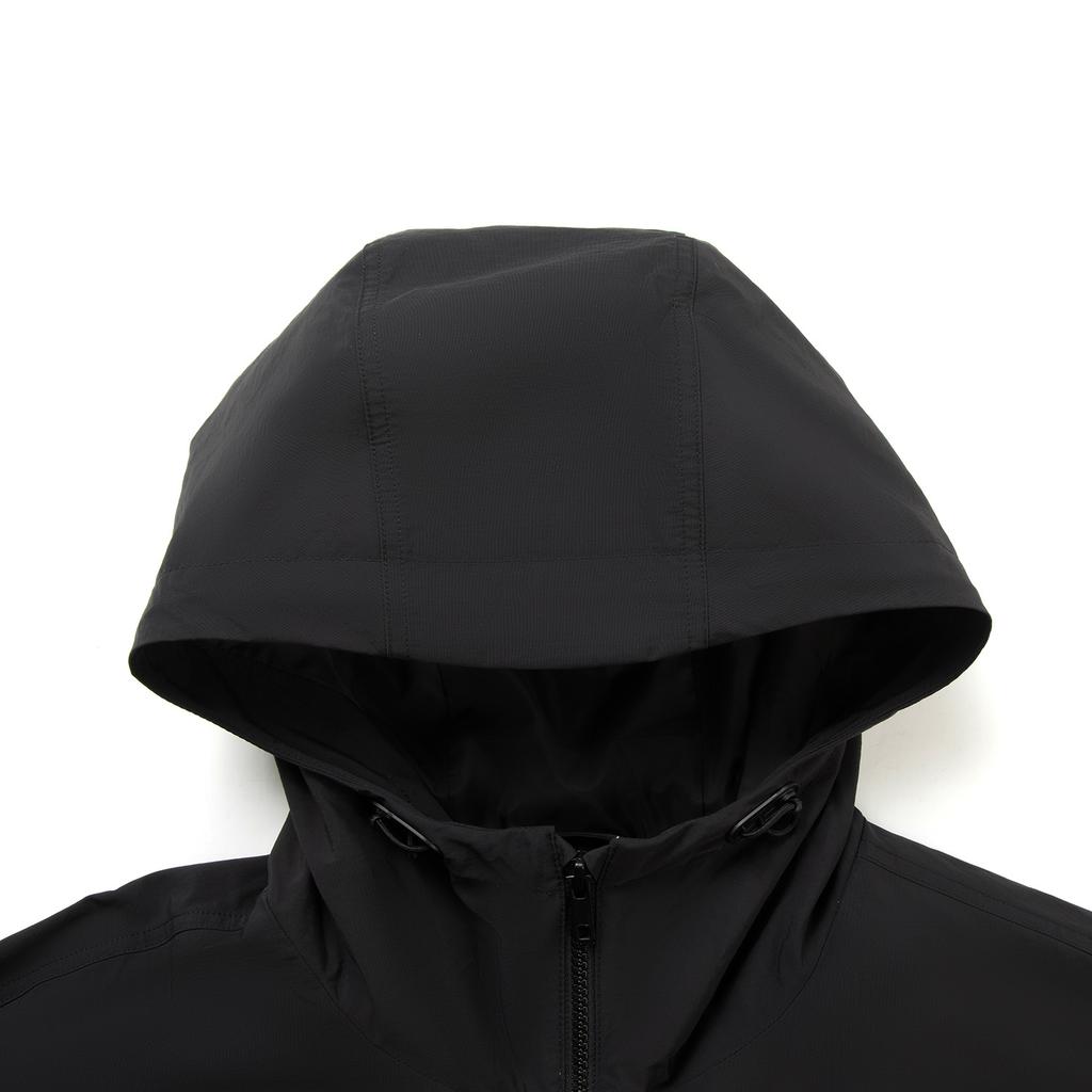 Li Ning Sports Lifestyle Series Fleece Lined Warm Comfortable Simple Hooded Zipper Casual Windbreaker Men Outerwear AFDVG11-4