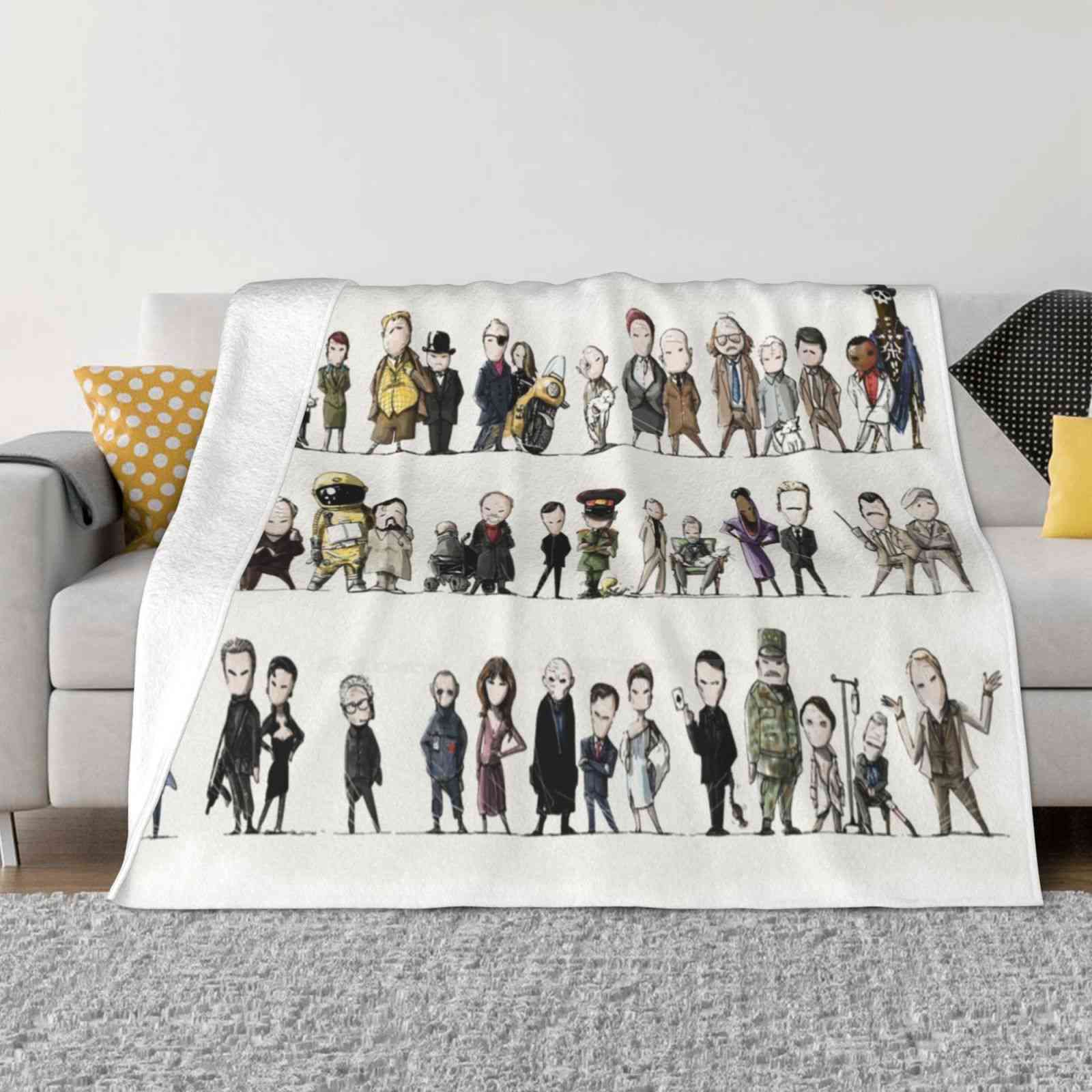 Little Villains  Blanket Soft Warm Travel Portable Blanket 30x40in