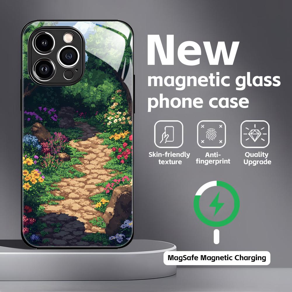 Classic game Stardew Valley Phone Case For iPhone17 16 15 14 13 12 11 X XR XS 8 Plus Mini Pro Max Glass Magnetic Case