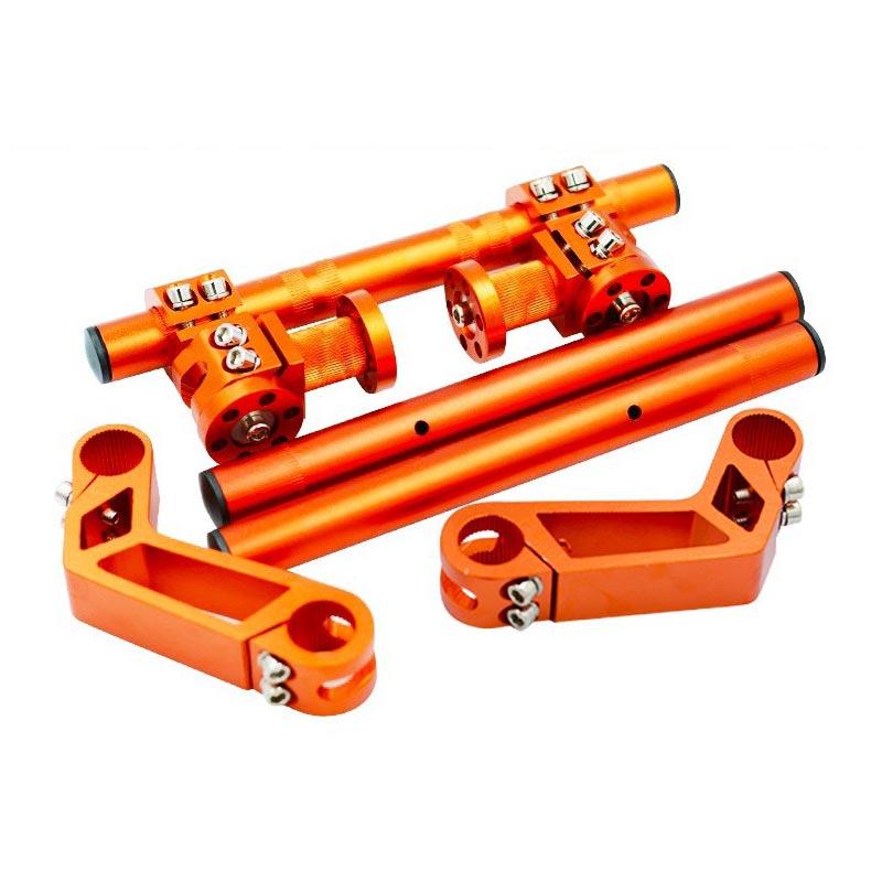 Universal 7/8" 22mm Motorcycle Balance Bar CNC Aluminum Alloy Balance Handlebar Cross Bar Adjustable Handlebars Reinforce Lever