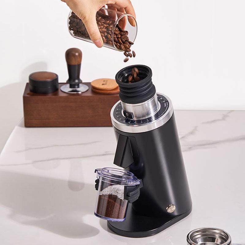 Kajia DF54P Professional Home Coffee Grinder - Golden Cup Flat Burr, Single Dose, Italian Hand Drip.
