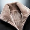 Uomo Inverno Nuovo Casual Classico Caldo Spessore Pile Parka Giacca Cappotto Uomo Autunno Moda Tasche Parka Antivento Uomo Taglie Forti