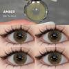 -1.00~-8.00 Natural Color Contact Lenses with Diopter Prescription Lenses for Eyes Colored Eye Lenses Beauty Pupils Contact Lenses for Vision