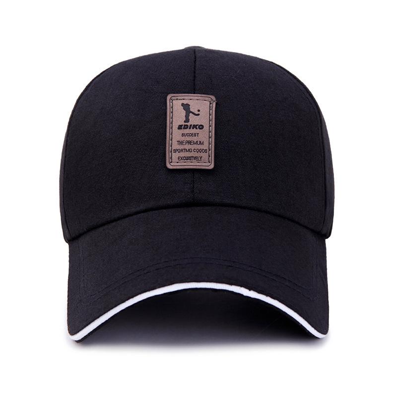 Men's Spring Brim Baseball Cap - Sun Protection, Casual Summer Golf Hat