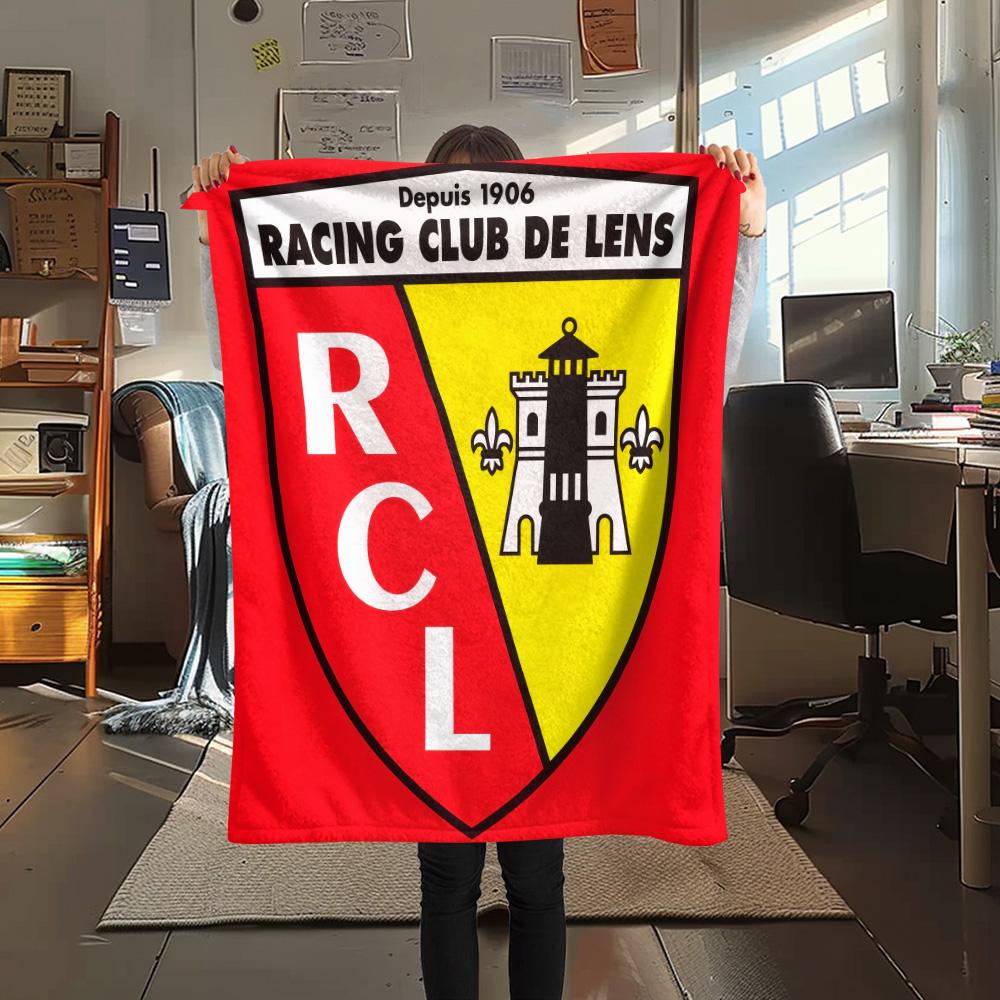 RC Lens Print Flannel Blanket, High quality Comfortable for All Seasons, Home Decor, Warmth and Comfort