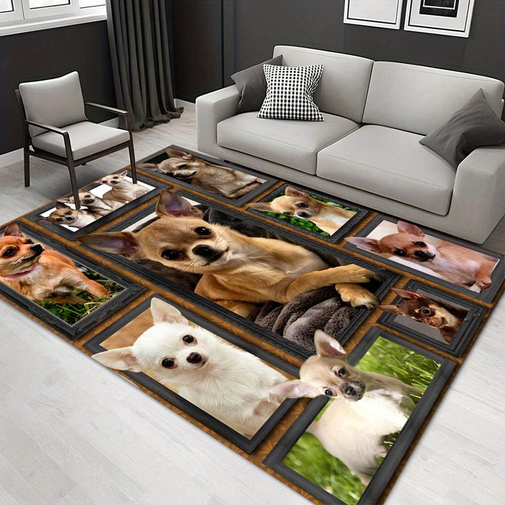

1pc 1311238835Pattern Carpet, Area Rug For Living Room Bedroom Room Bed Chair Laundry Entryway Corridor Yard Non-slip Outdoor Camping Rug Fl 60cm by 90cm