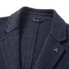 Men's 60% Wool Blend Business Plaid Overcoat