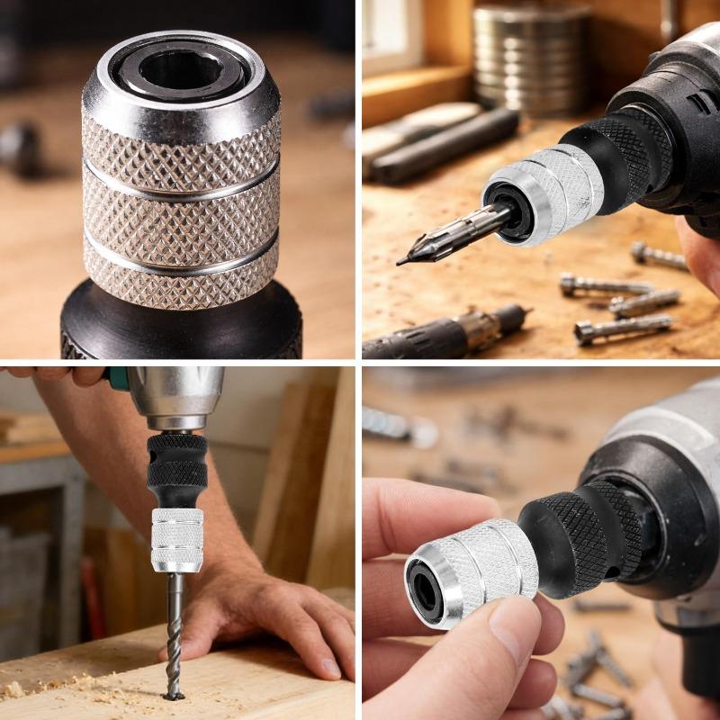 Portable Hex Socket Wrench Socket Alloy Steel Quick Release Auto Repair Tools Impact Wrench Electric Drills Tool Accessories