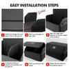 CAUWZ1 Car Trunk Storage Bag Folding Durable Portable Container For KIA Cerato Proceed Venga Stonic Picanto Sorento Stinger
