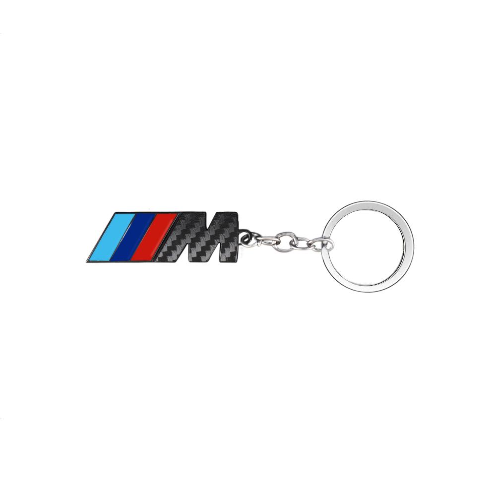 BUBH4 Car Metal Key Holder Keychain Pendant Keyrings Decor Accessories For BMW M M3 M4 M5 X1 X2 X5 Performance F30 E28 E36 E39 E46 E91