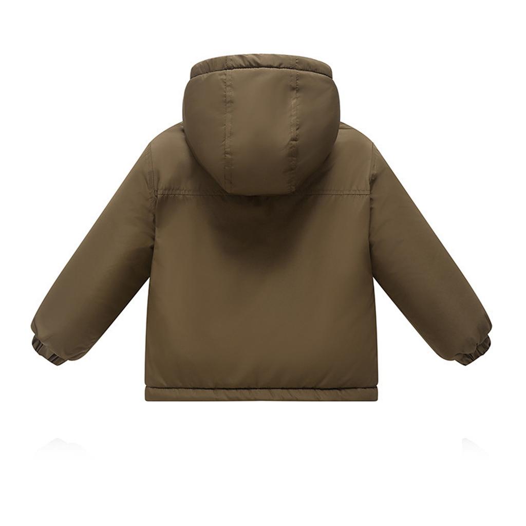 Children's Fashionable Casual Hooded Down Jacket