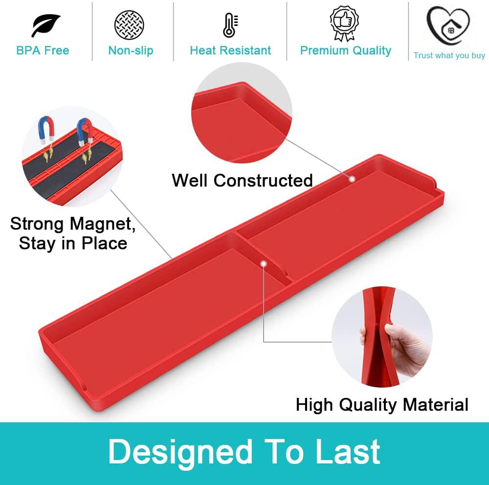Kitchen Shelf Stove Organizer Silicone Magnetic Stove Top Shelf Kitchen Shelf for Stove Top