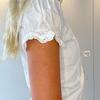 Women's Summer Tie-Up Lace Cropped Cardigan Shirt (SU3338)