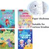 Painting Children's Coloring Books Montessori Mermaid Graffiti Book Dinosaur Drawing Book  Toddler