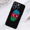 Azerbaijan Flag Phone Case For iPhone 17 Pro Max 16 15 13 12 11 14 Pro Max Plus 13 12 Mini 16e 17 Air Cover