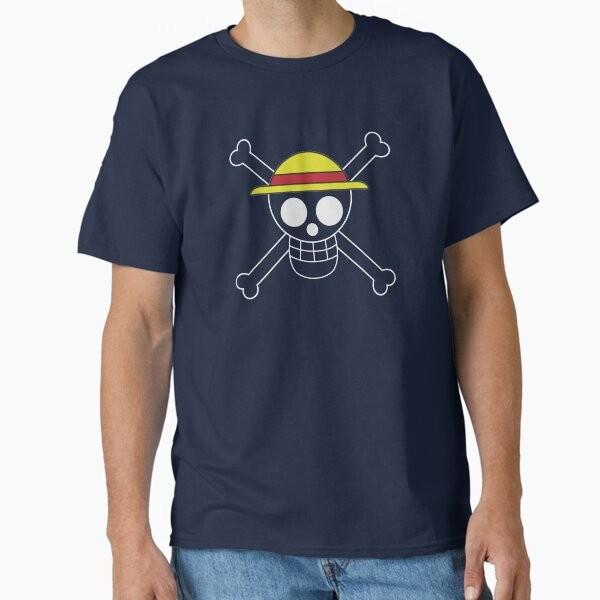 Strawhat Jolly Roger Classic T-Shirt T-Shirt Made in US/AUS Size S-2XL Unisex T-Shirt L
