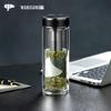 WANXIANG Insulated Double-Layer Glass Water Bottle
