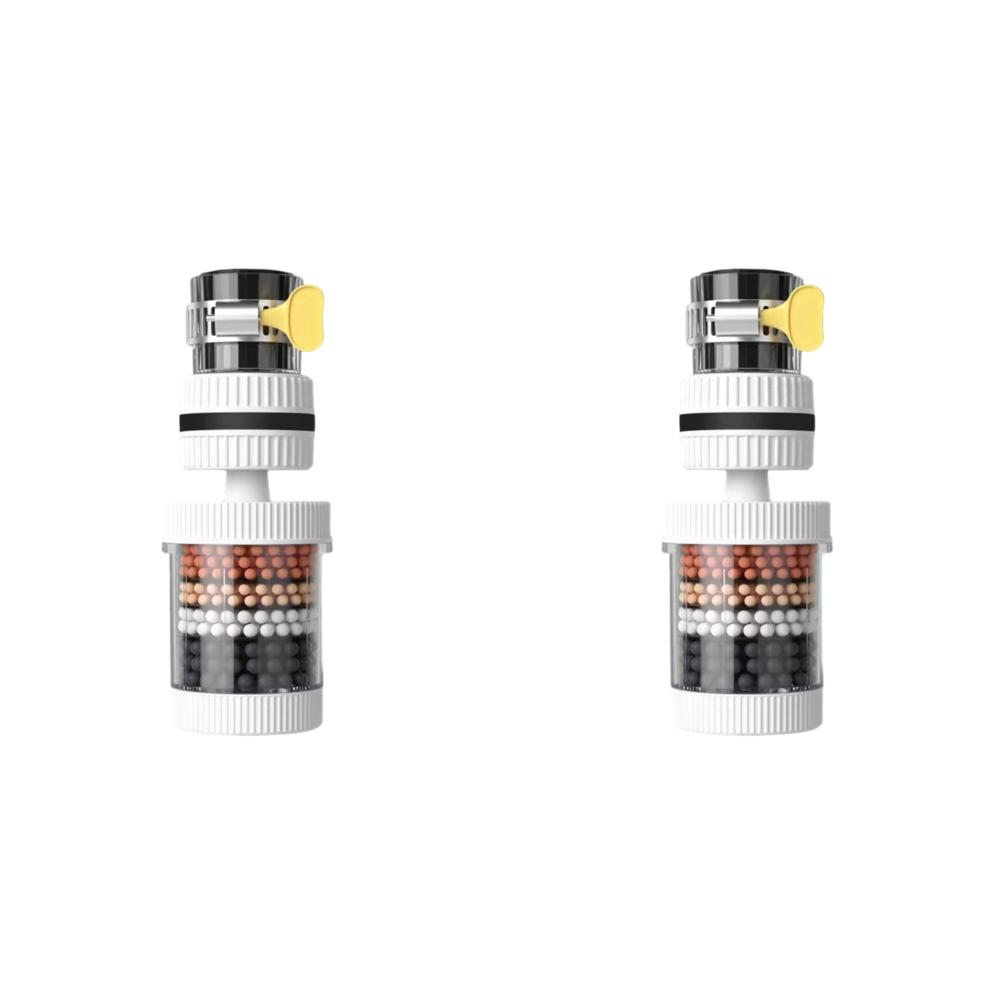 3/2/1pcs Universal Water Filter Anti-splash 360° Rotation Faucet Aerator 6 Layers Splash Nozzle Kitchen Bathroom Mixer Bubbler