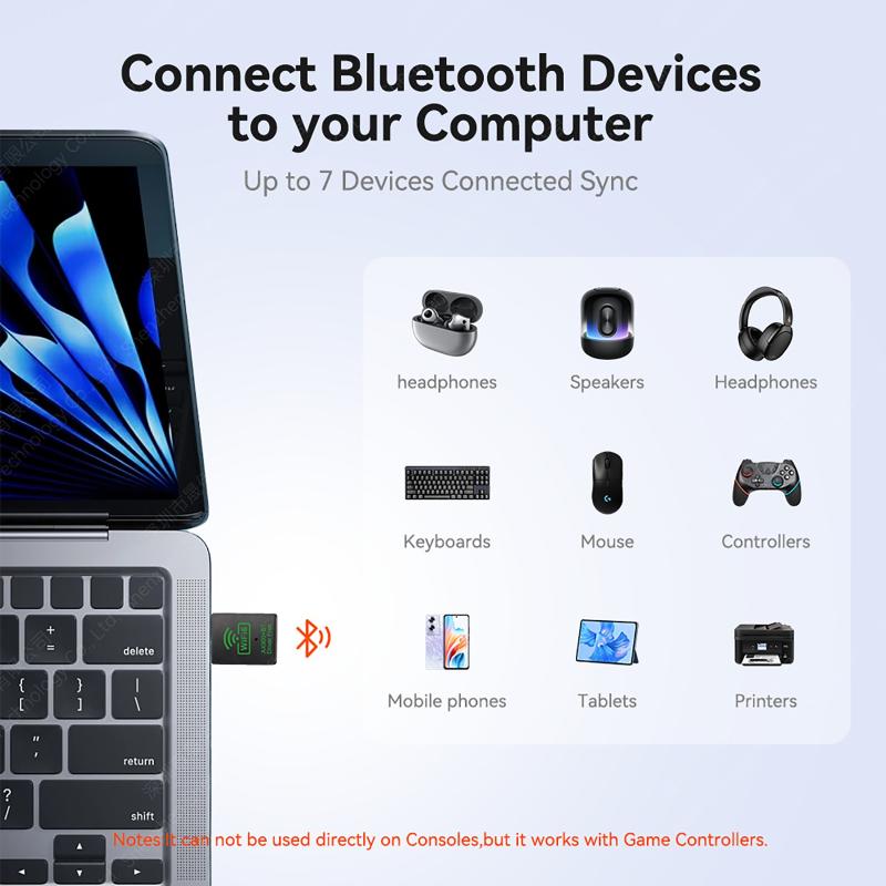 1Pcs Usb Wifi Bt Receiver 2.4G/5G Usb Wifi Dongle For Desktop 900Mbps Bluetooth Wireless Wifi Adapter
