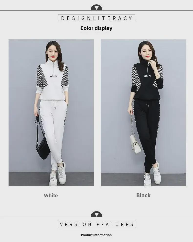 Frauenmode: Saisonale Anzüge und Sportbekleidung - Sweatshirts und altersreduzierende Hosen für Frühling, Herbst und Winter