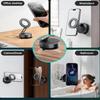 Upgraded 360°Vacuum Magnetic Phone Holder Magnetic Car Phone Mount Hands-Free Suction Cup Phone Holder for Car/Gym/Mirror/Shower