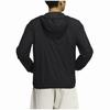 Adidas Wind-Ready Solid Water-Resistant Breathable Windbreaker With Hood Men Outerwear Black IW3911