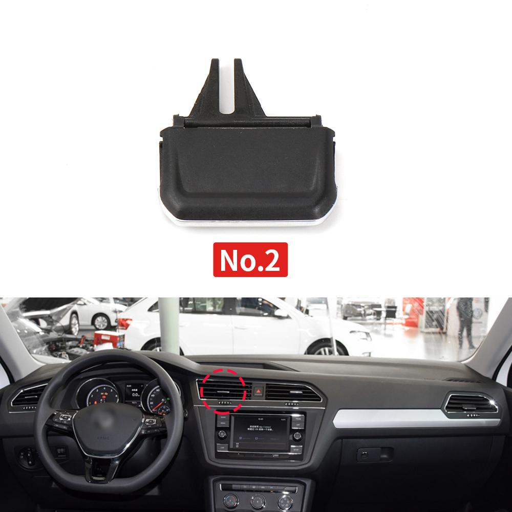 Auto Front Klimaanlage AC Vent Grille Clip Slider Für Volkswagen Tiguan