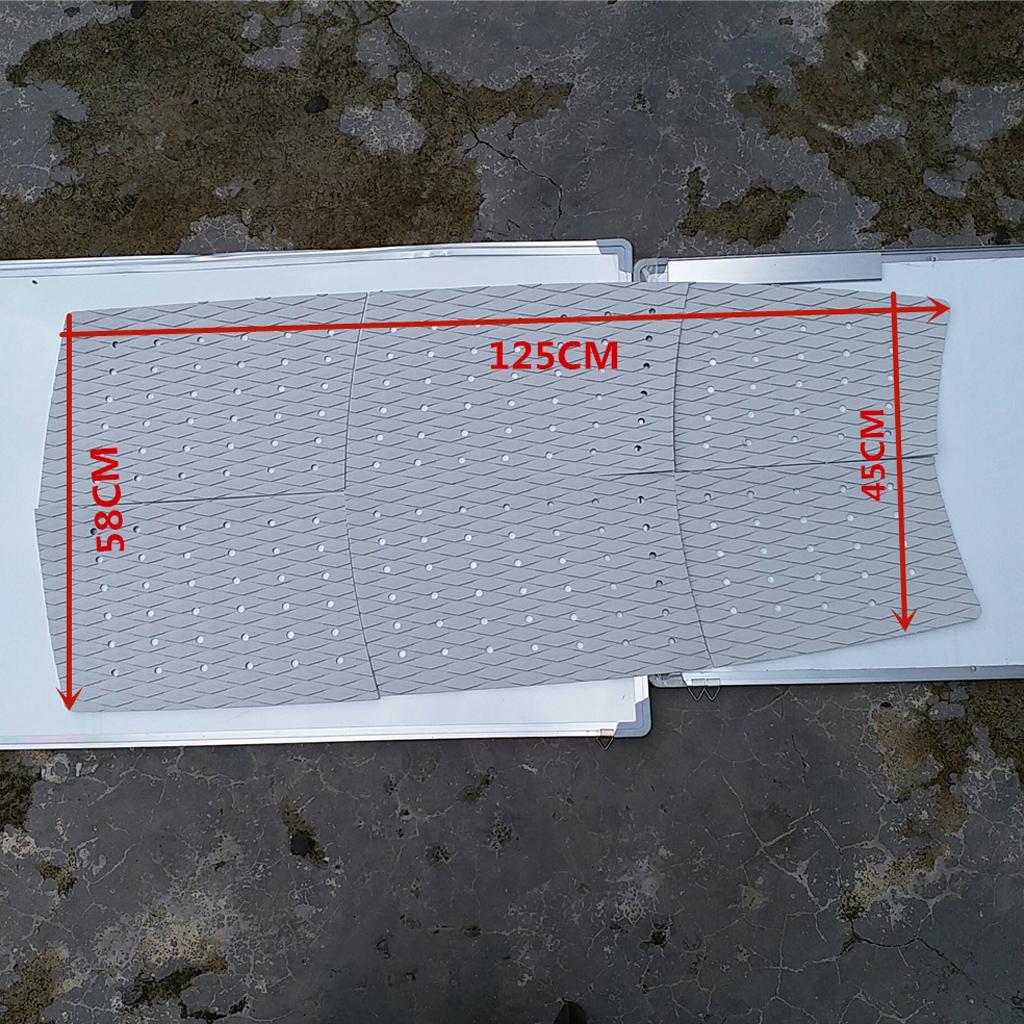 49 X 18-23inch Deck Traction Pad Grip Decoration For Surfboard 6pcs