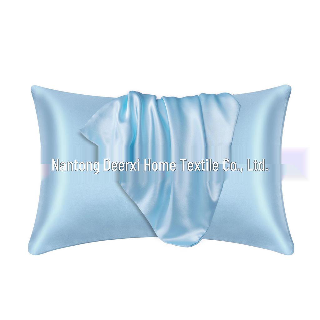 Silk Satin Envelope Pillowcase Pair for Cross-Border Trade