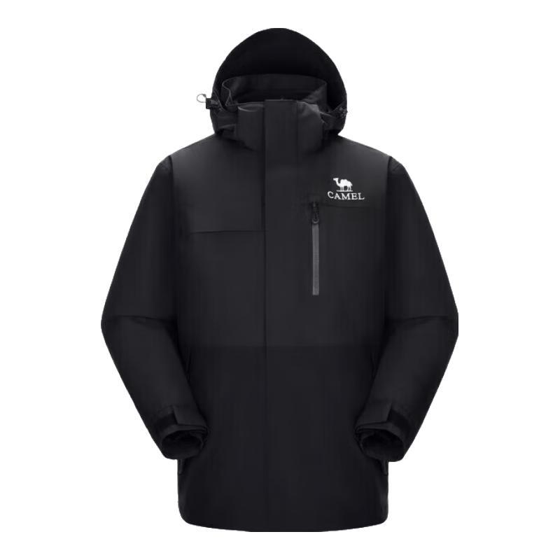 CAMEL 3-in-1 Outdoor Fleece Lined Jacket