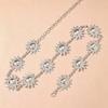 Retro Sunflower Metal Waist Chain Body Chain Lobster Buckle Adjustable Chain Navel Chain Waist Belt for Women
