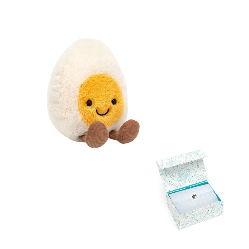 JELLYCAT Easter Boiled Egg Soothing Doll Plush Figure 14cm/23cm/28cm Height